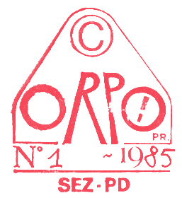 Timbro ORPO sez. PD edizione originale