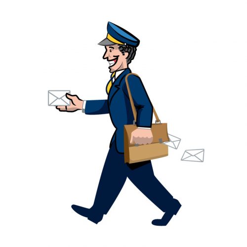 Postino primo interlocutore della Art Mail